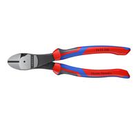 Knipex 200mm High Leverage Diagonal Side Cutter with 12 Deg Head 74 22 200