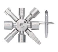 KNIPEX 23608 00 11 01 TwinKey® Control Cabinet Key for all standard cabinets and