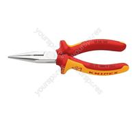 KNIPEX 25 06 160 SBE Snipe Nose Side Cutting Pliers, 160mm