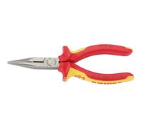 Knipex 25 08 160UKSBE VDE Fully Insulated Long Nose Pliers, 160mm