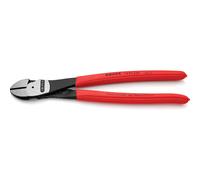 Knipex High Leverage Diagonal Cutter black atramentized, plastic coated 250 mm (self-service card/blister) 74 01 250 SB