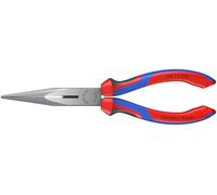 KNIPEX - 26 12 200 SBA Tools - Long Nose Pliers with Cutter, Multi-Component (2612200SBA)