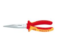 Knipex 26 16 200 SBE Fully Insulated Long Nose Pliers, 200mm