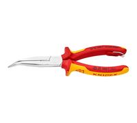 Knipex 26 26 200 T Snipe Nose Side Cutting Pliers With Tether Atta...