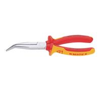 Knipex 26 26 200SB Angled Long Nose Pliers, 200mm