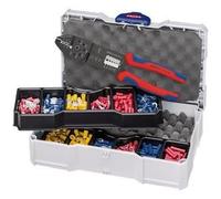 KNIPEX 97 90 26 Crimp Assortment for Cable Connectors With Wire Stripping Pliers