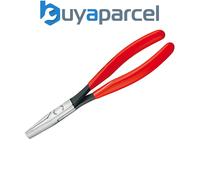 KNIPEX Long Reach Needle Nose Pliers with Plastic Coating 200 mm, 28 01 200