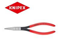KNIPEX Long Reach Needle Nose Pliers with Plastic Coating 200 mm, 28 01 200