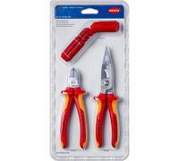 Knipex 3 Piece Electrical VDE Installations Tool Kit