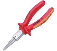 Knipex 30 36 160 VDE Long Nose Pliers Round Jaws 160mm