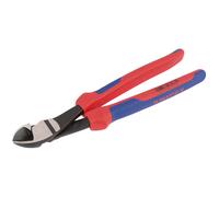 Knipex 34605 74 22 250 High Leverage Diagonal Side Cutter With 12° Head 250Mm each
