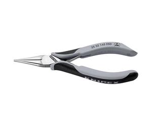 Knipex 3582145 ESD Component Tweezers Black ESD Safe 145mm
