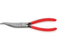 Knipex 3831200 Mechanics Pliers Cranked Half Round Jaws Grips PVC Grip, 200mm