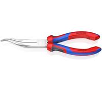 Knipex 38 35 200 Mechanics Plier with Soft Handle/Curved Tip, Multi-Colour, 200 mm