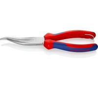 KNIPEX 38 35 200 T Mechanics' Pliers with Multi-Component Grips, with Integrated Tether Attachment Point for a Tool Tether Chrome Plated 200 mm