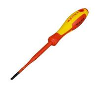Knipex Screwdriver 98 20 40 SL – Slim slotted 202 mm – Multicoloured