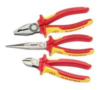Knipex 00 20 12 VDE Plier Assembly Kit , Multi-Colour, Set of 3 Pieces