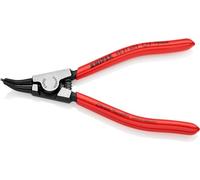 KNIPEX 46 31 A02 Circlip Pliers for external circlips on shafts 45° bent black atramentized plastic coated 130 mm, 3-10mm A02