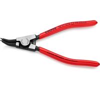 KNIPEX 46 31 A12 Circlip Pliers for external circlips on shafts 45° bent black atramentized plastic coated 130 mm Multicoloured
