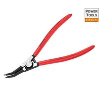 KNIPEX Circlip Pliers for External Circlips on Shafts 45° Angled with Plastic Coating 210 mm, 46 31 A32