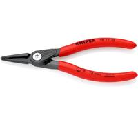 KNIPEX Precision Circlip Pliers for Internal Circlips in Bore Holes with Non-Slip Plastic Coating 140 mm, 48 11 J0