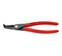 Knipex Precision Circlip Pliers for internal circlips in bore holes grey atramentized, with non-slip plastic coating 210 mm (self-service card/blister) 48 21 J31 SB