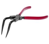 KNIPEX Precision Circlip Pliers for External Circlips on Shafts with Non-Slip Plastic Coating 140 mm, 49 11 A0