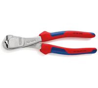 Knipex 67 05 200 High Leverage End Cutting Nippers 200mm - Chrome Plated