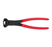 KNIPEX 68 01 200 EAN End Cutting Nipper black atramentized plastic coated 200 mm