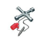 Knipex 7 Way Cabinet Control Key For Gas, Water, And Electricity Systems