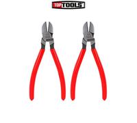 Knipex 70 01 160 Diagonal Side Cutter Pliers (Snips) PVC Grip Pack of 2