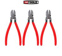 Knipex 70 01 160 Diagonal Side Snips with PVC Grip Pack of 3