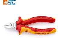 KNIPEX 70 06 140 Diagonal Cutter Insulated With Multi-Component Grips VDE-Tes...