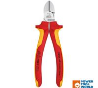 Knipex Diagonal Cutter chrome-plated, insulated with multi-component grips, VDE-tested 160 mm 70 06 160