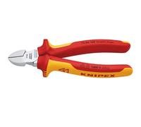Knipex 70 06 160 Vde Chrome-Plated Diagonal Cutter With Multi-Component Grips 160 mm