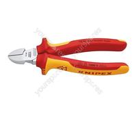 KNIPEX 70 06 160 VDE Diagonal Cutter,160mm