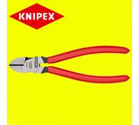 Knipex Diagonal Cutter black atramentized, plastic coated 160 mm 70 01 160