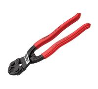 Knipex CoBolt® Compact Bolt Cutter black atramentized, plastic coated 200 mm (self-service card/blister) 71 01 200 SB