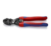 Knipex 71 22 200 CoBolt compact bolt cutters, 20° angled pliers head, with opening spring and handle with multi-component grip, 200 mm