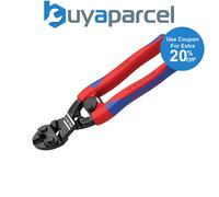 KNIPEX Cobolt Compact Bolt Cutter Self-Service Card with Slim Multi-Component Grips 200 mm, 71 22 200 SB