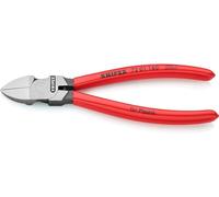 KNIPEX 72 01 160 Diagonal Cutter for plastics plastic coated 160 mm Red
