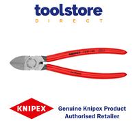 KNIPEX 72 01 180 Diagonal Cutter for plastics plastic coated 180 mm Red
