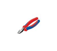 Knipex X-Cut® Compact Diagonal Cutter high lever transmission black atramentized, with multi-component grips 160 mm (self-service card/blister) 73 02 160 SB