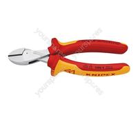 KNIPEX 73 06 160 X-Cut® VDE Compact Diagonal Cutter, high lever transmissio