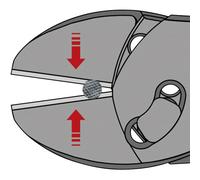 Knipex 73 71 180 TwinForce® High Performance Diagonal Cutters 180mm