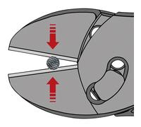 Knipex 73 72 180 F TwinForce® High Performance Diagonal Cutters + ...