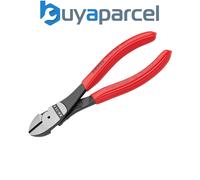 Knipex High Leverage Diagonal Cutter black atramentized, plastic coated 250 mm (self-service card/blister) 74 01 250 SB
