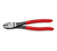 Knipex High Leverage Diagonal Cutter black atramentized, plastic coated 200 mm (self-service card/blister) 74 01 200 SB