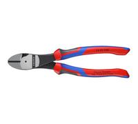 Knipex 74 02 200 200 mm High Leverage Diagonal Cutter With Comfort Handles Black Atramentized