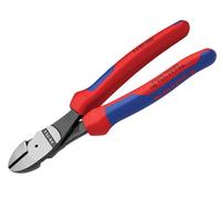 Knipex 74 02 200 SB High Leverage Diagonal Cutters Multi-Component Grip 200Mm